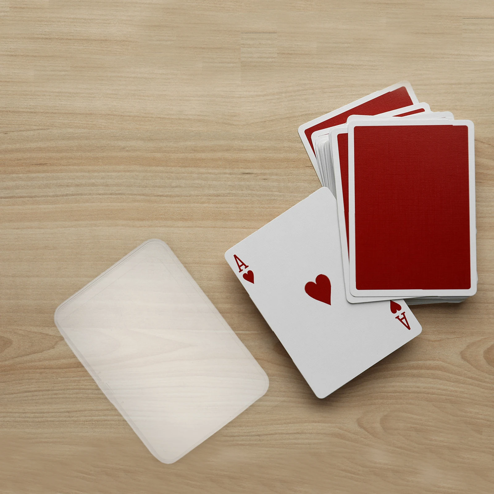 

10Pcs Poker Card Storage Box Clear Plastic Playing Card Organizer with Snap Closure for Trading Cards Game Collection Protection