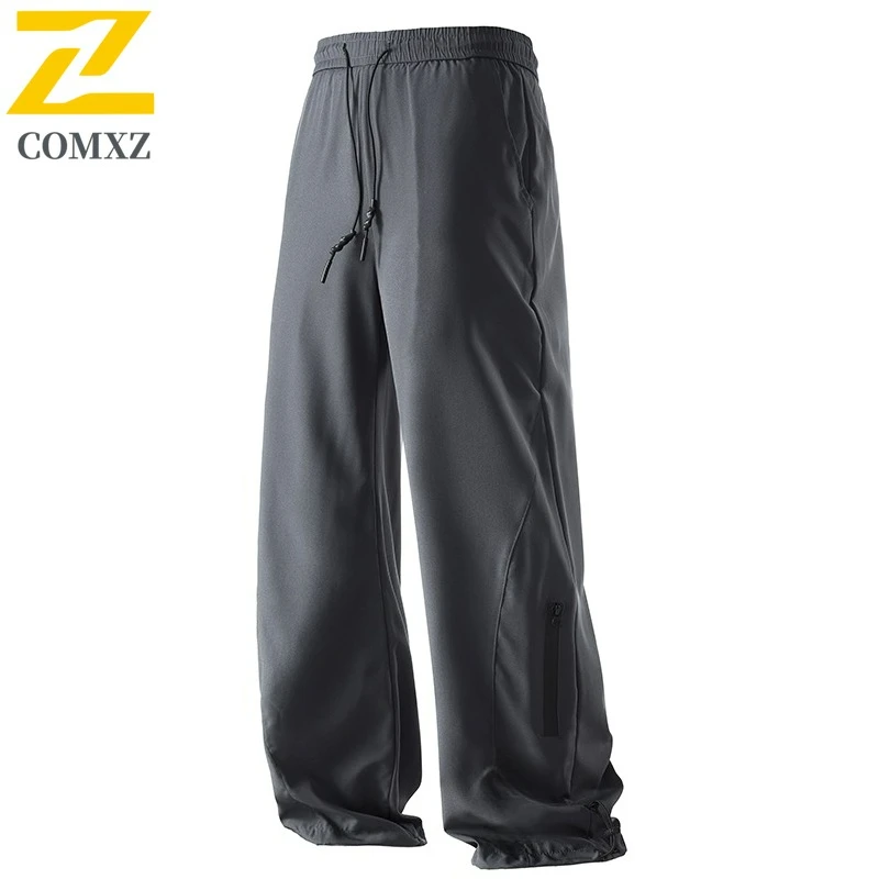 Mens Retro Cargo Pants Autumn Loose Weatherproof Windproof Stain Resistant Hiking Trousers Camping Streetwear Lightweight Pants