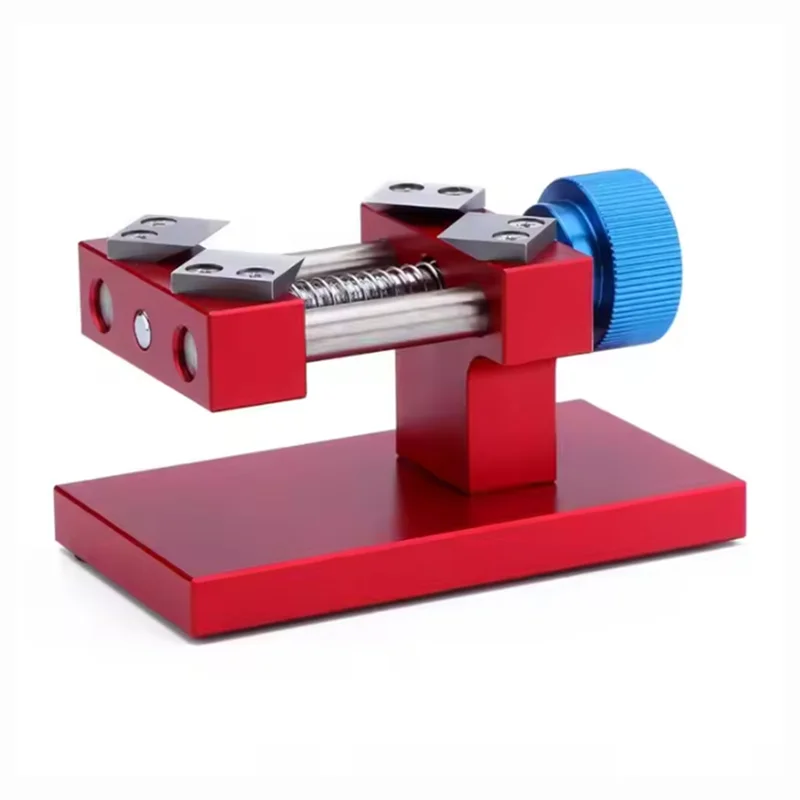 

YLS-Professional Watch Bezel Opener Removal Tools Workbench Back Case Opener Tool Watch Parts Repair Tool For Watchmaker Red