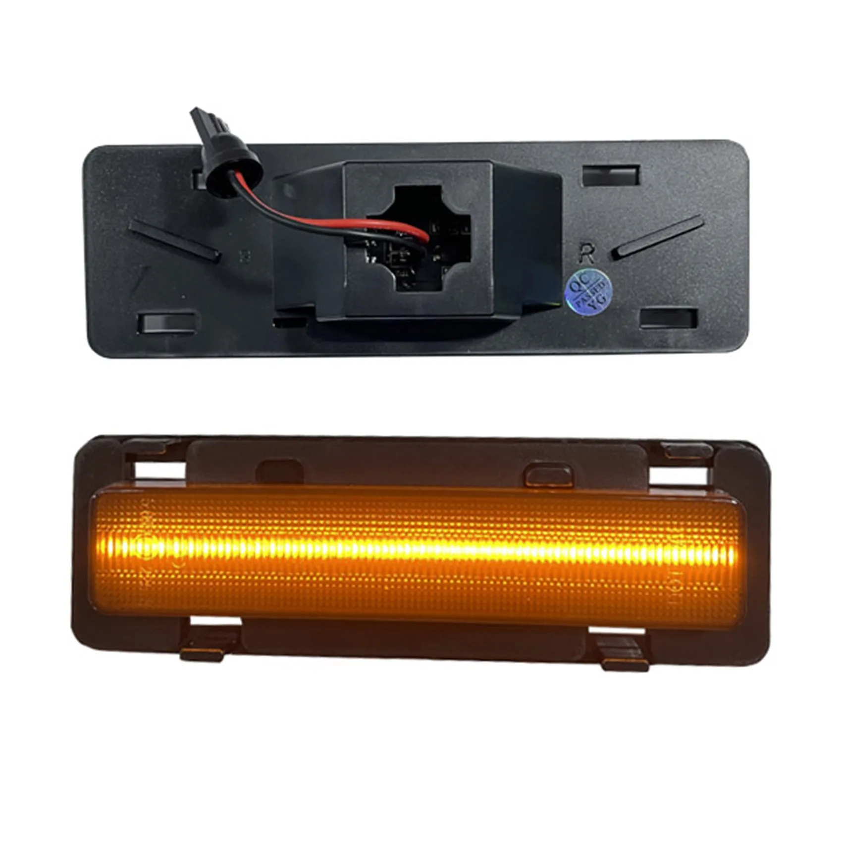 

Car LED Bumper Turn Signal Side Marker Light Parking Light for Chevrolet Camaro Pontiac Firebird 82-92 OE:915589 915590