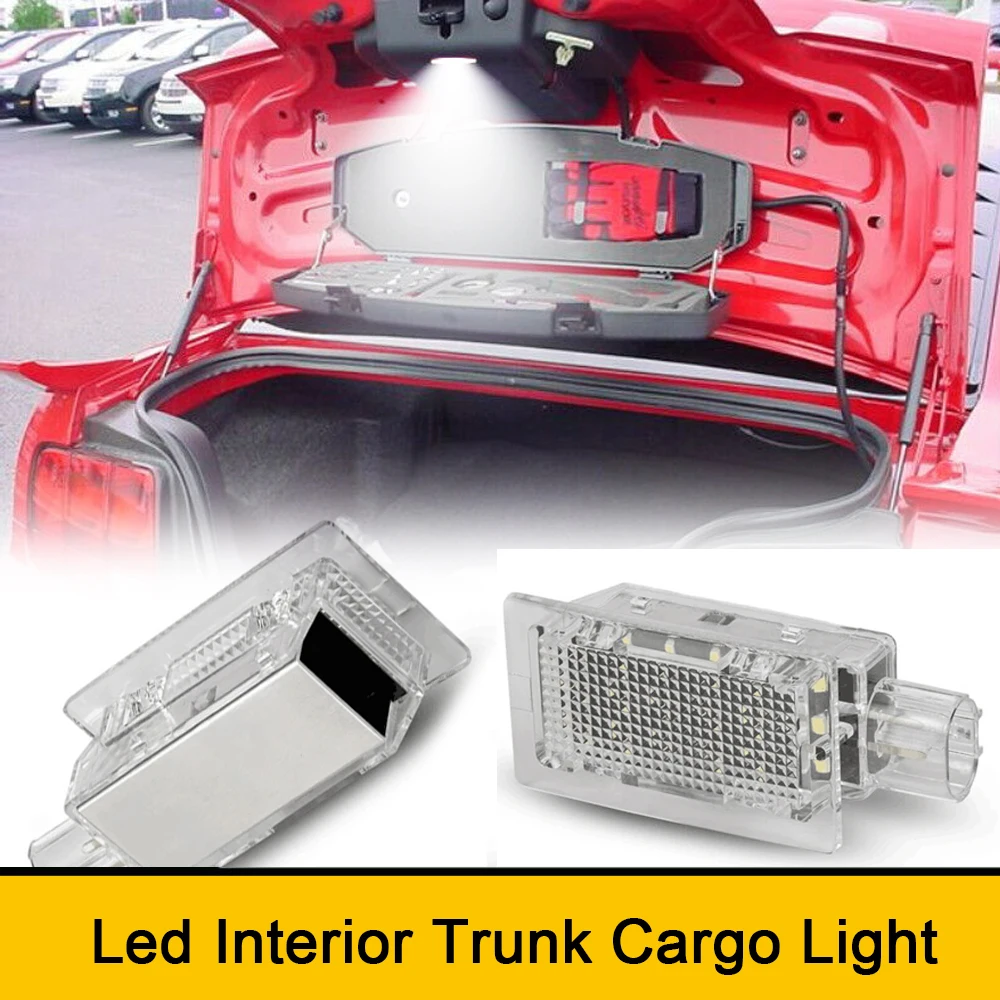 

6000K LED Interior Trunk Cargo Compartment Lights For Ford Mustang Edge Explorer Fusion Crown Victoria Mercury Grand Marquis