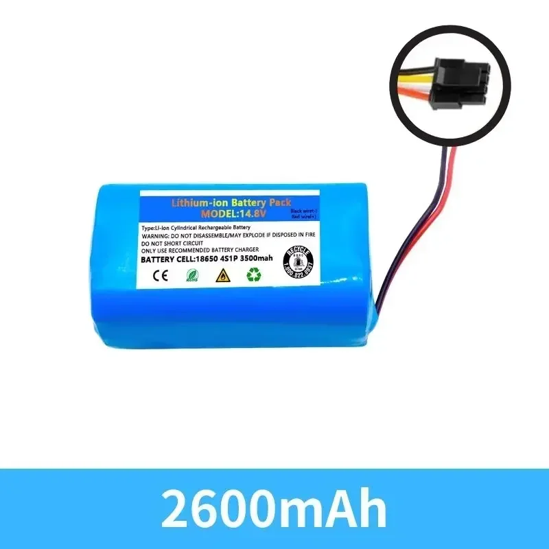 14.4V for Liectroux C30B E30B for Proscenic 800T 830P 820P 820T 820S Vacuum Cleaner Li-ion 14.4V bateria recargable