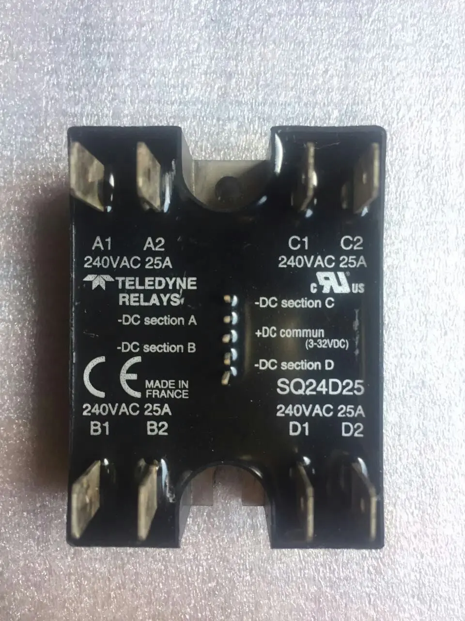 SD24R50 four sets of Quad SCQ842060 relays: Teledyne solid-state TD2420Q electronics SQ24D2