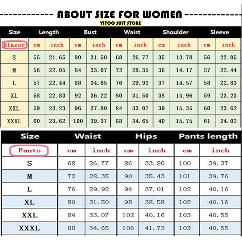 New Arrival Women Pants Sets Office Lady Formal Slim Fit 2 Piece Peak Lapel One Button Blazer Solid Color Long Coat Custom Suit