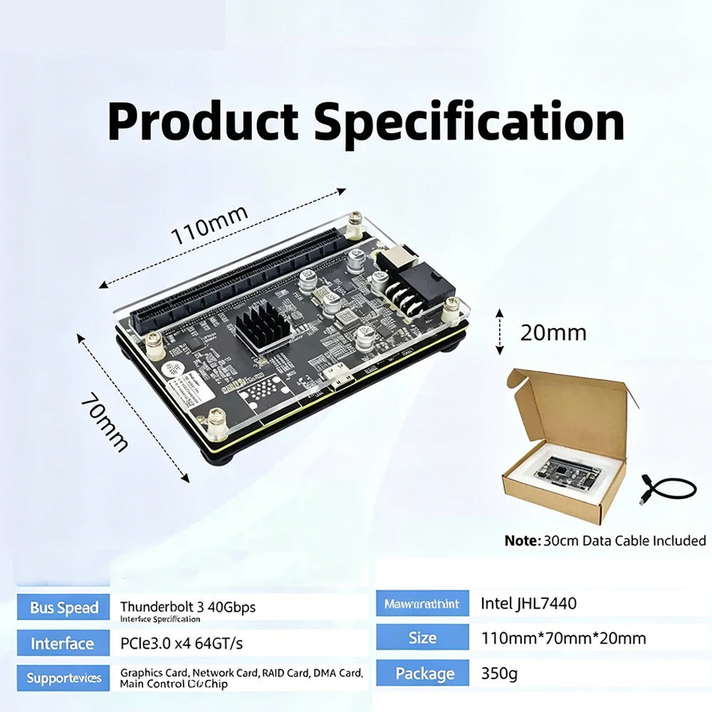 Adapter Thunderbolt 3/4 USB4 d – Thunderbolt 4 Egpu Dock Mini Pc recenzja i cena