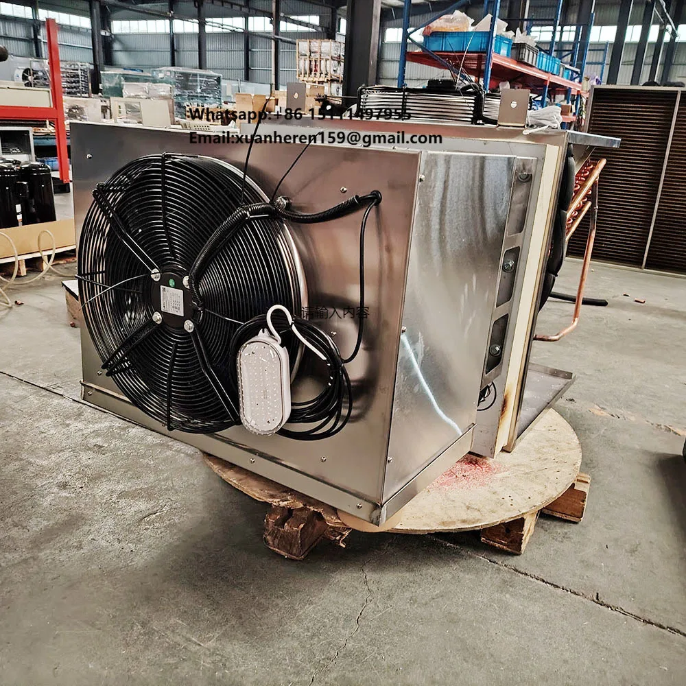 Cold Room Monoblock Condensing Unit Rooftop Mounted Refrigeration Unit Frezing Applications
