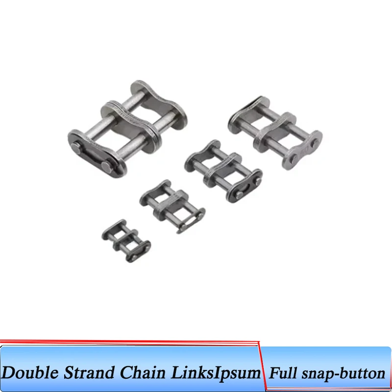 Double Strand Chain Links Half&Full 06B-20A ISO | 1/4