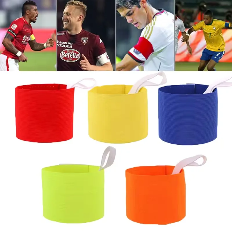 2 Pcs Team Unit Anti Offset Strap With Elastic Armband Outdoor  Adjustable Team Sports Groups Soccer Armbands Fitness Logo
