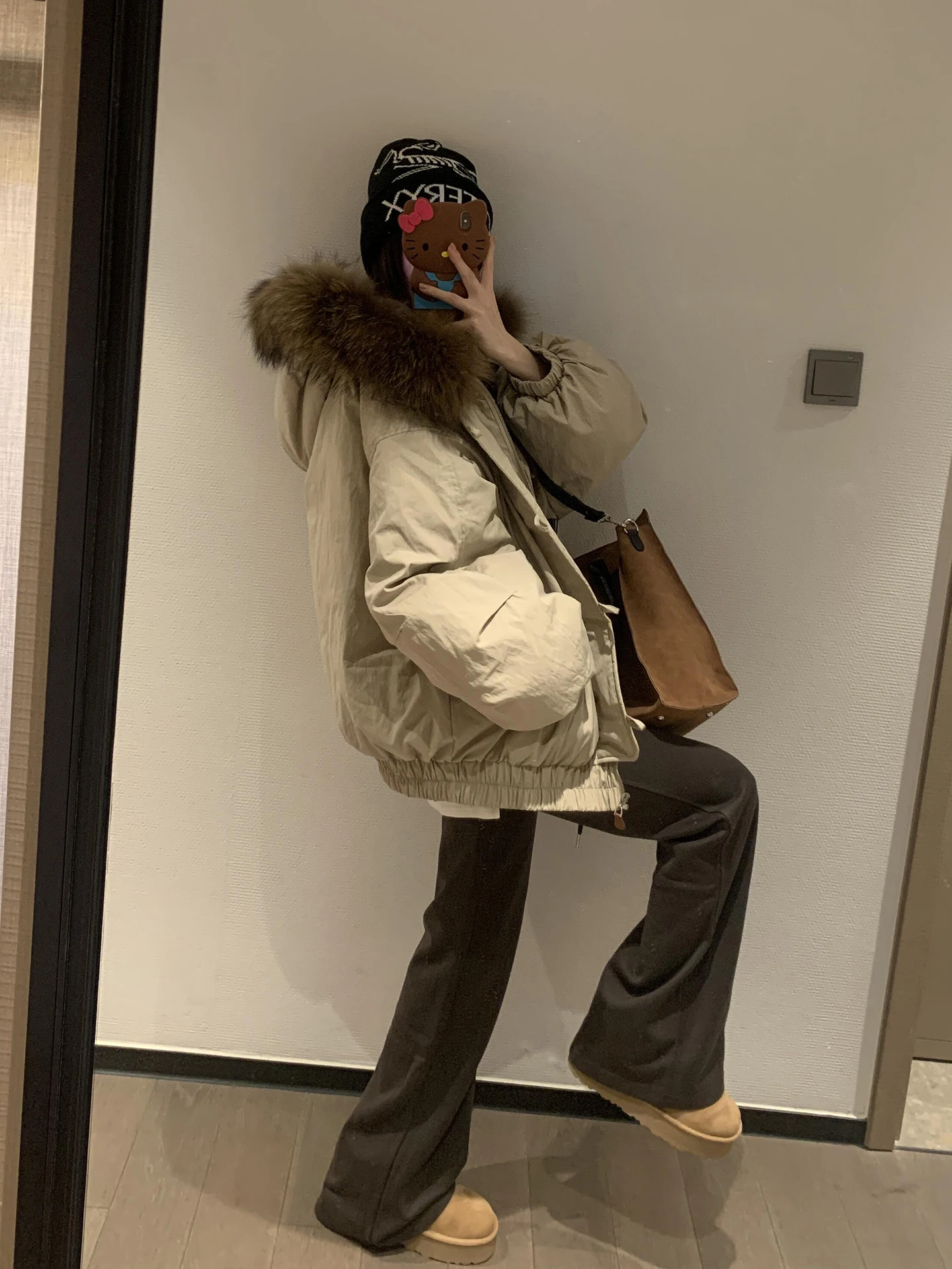 

Парка женская оверсайз зимняя, высококачественная, свободного кроя, в стиле Ulzzang, с пуховым наполнителем, дышащая, утолщенная, в стиле хип-хоп, теплая, со съемными рукавами