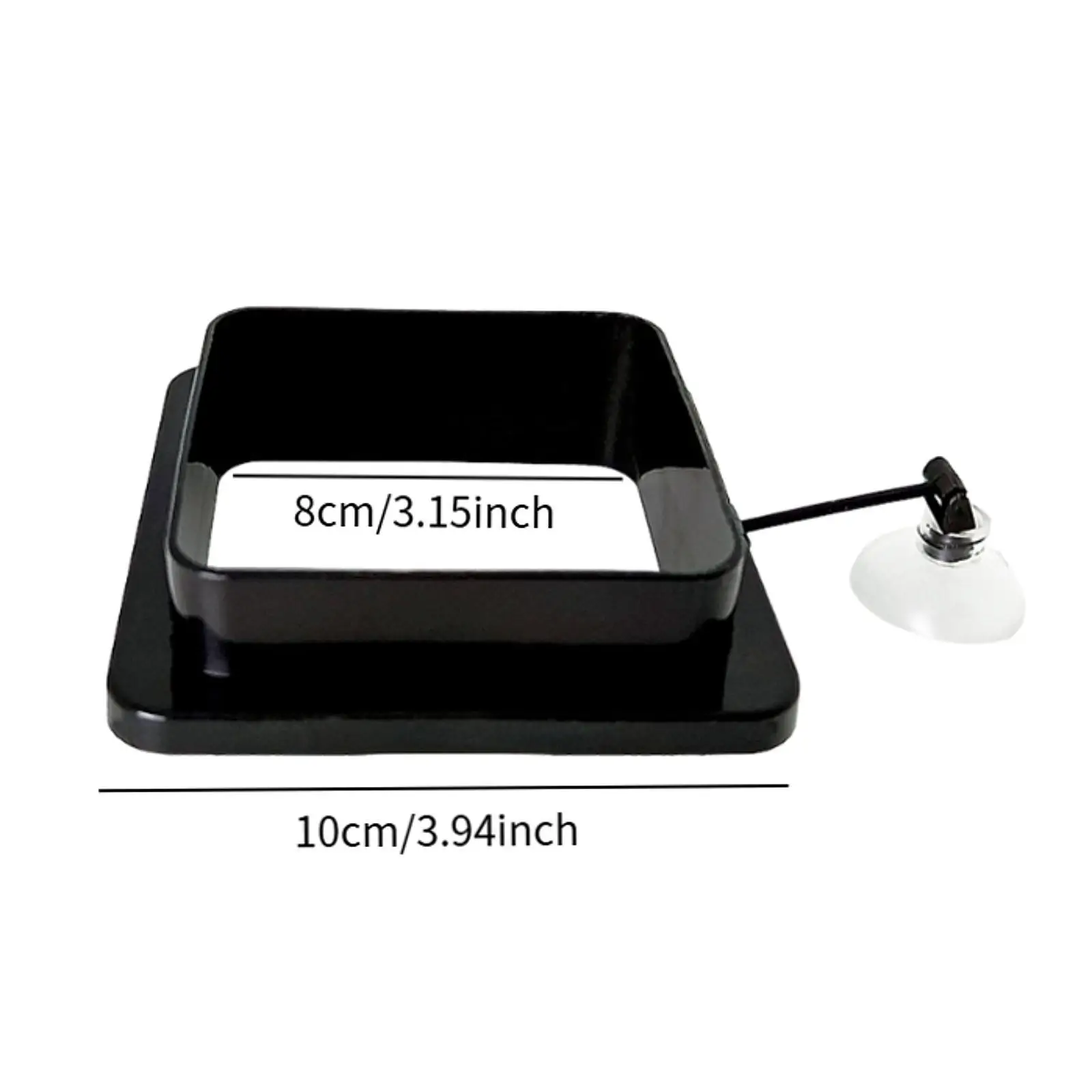 Floating Fish Food Feeder Circle Fish Feeding Circle Stable Acrylic Aquarium Flakes Pellets Home Use Turtle Fish Feeding Ring