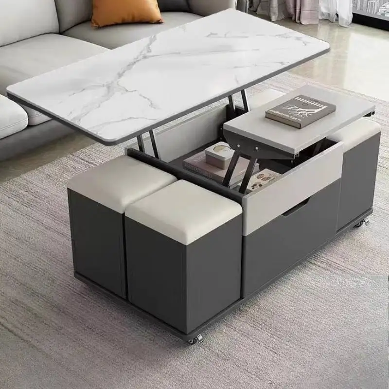 

Китайские кофейные столики: многофункциональные, в японском винтажном стиле, регулируемые, для дома и салона.