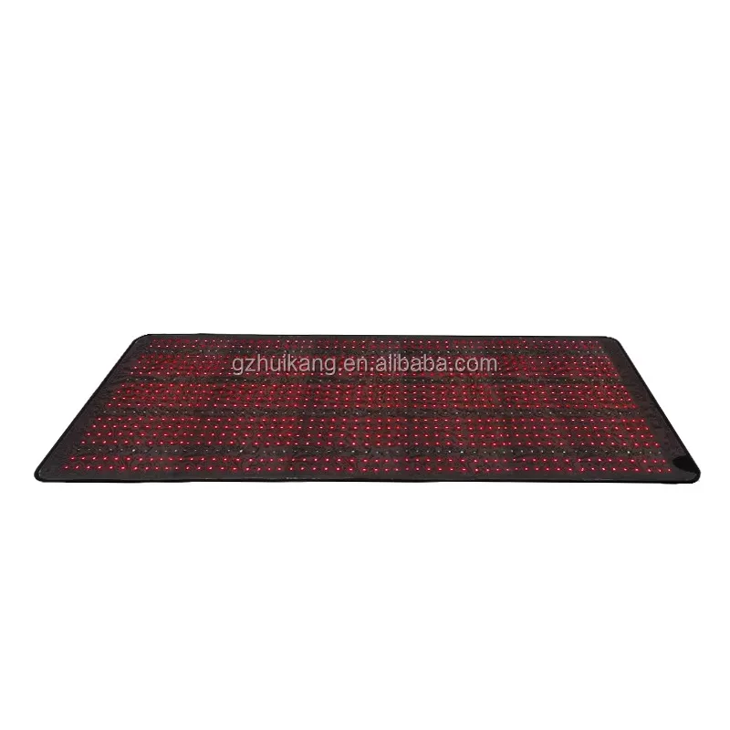 Premium Red Light Th rapy Mat 1120 LEDs (660nm/850nm) Pain Rel f for Body Care