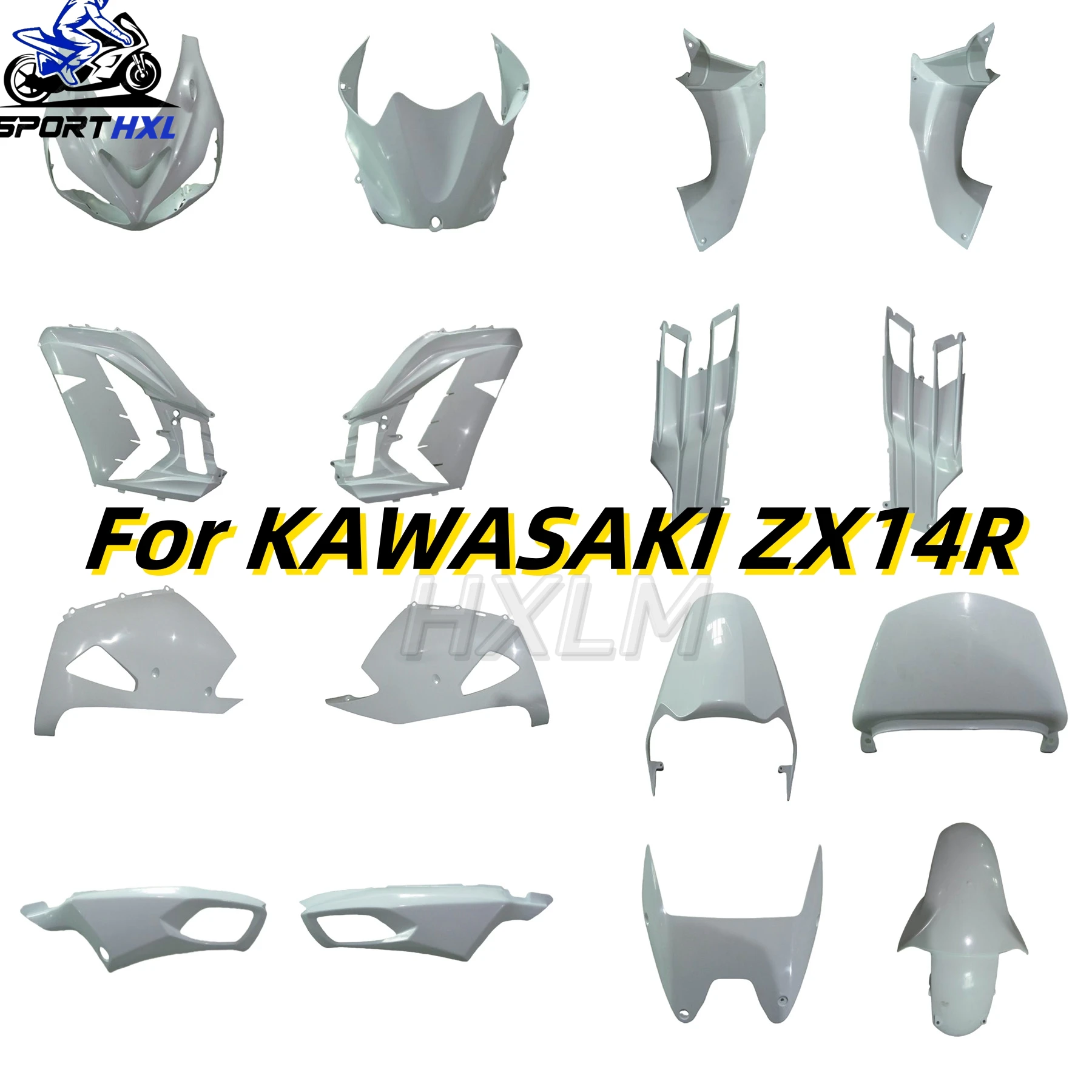 Injection Accessories Plastic parts Motorcycle For Kawasaki ZX14R