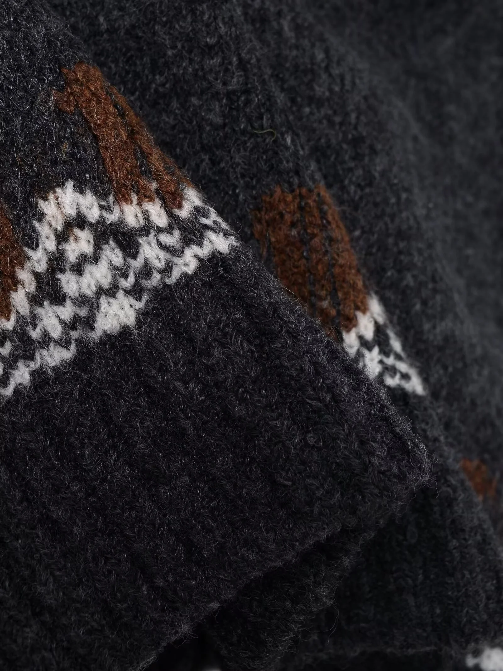 2022 Winter Nieuwe Dameskleding Ontspannen Retro Casual Modieuze Jacquard Gebreide Trui Met Ronde Hals Lange Mouwen