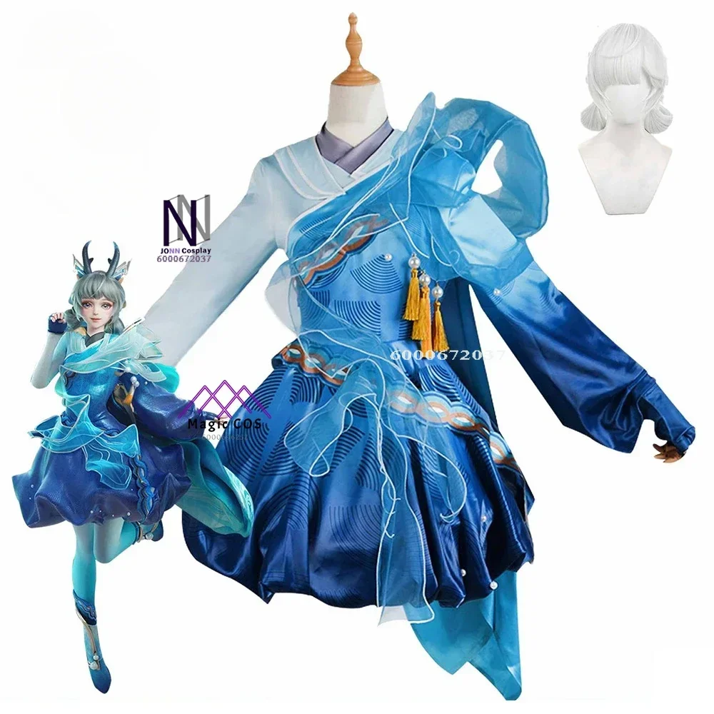 

Game Honor of Kings Arena of Valor Womens Classic of Mountains and Rivers Party Essential Yao Cosplay Costume Exclusive Design