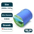 Blue 2000lbs 3mm