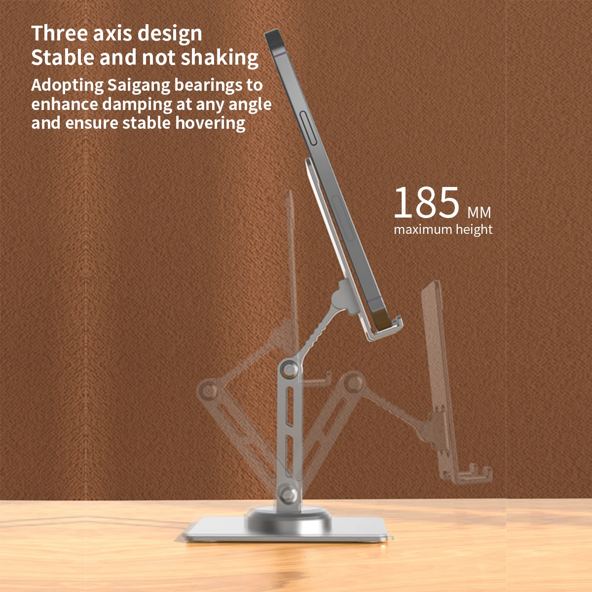 Rotatable Mobile Smart Phone Holder Stand For iPhone Samsung Xiaomi Mi Redmi Oneplus iPad Mini Kindle Smartphones Desktop Cradle