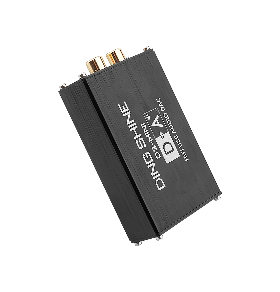 AUIN D2 Mini HIFI USB Audio DAC Decoder Soundkarte ES9018K2M Dekodierung 32Bit 384kHz RCA-Ausgang DIY Verstärker USB-Eingang – Detail 6