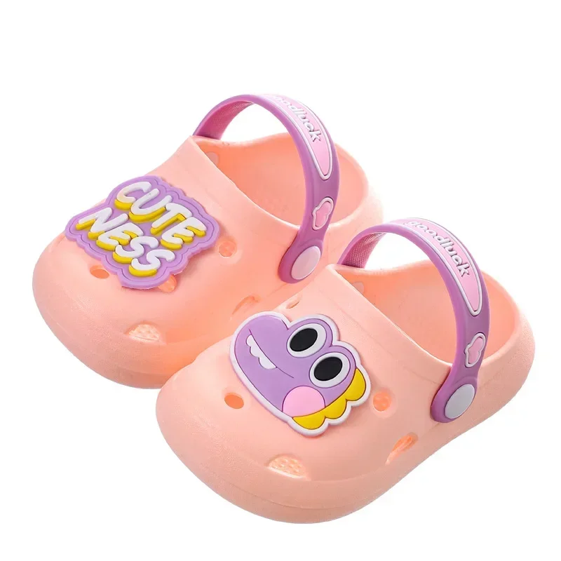 Scarpe da giardino per bambini Simpatici sandali da spiaggia in EVA Cartoon Neonati Ragazze Ragazzi Pantofole estive Morbide pantofole da esterno