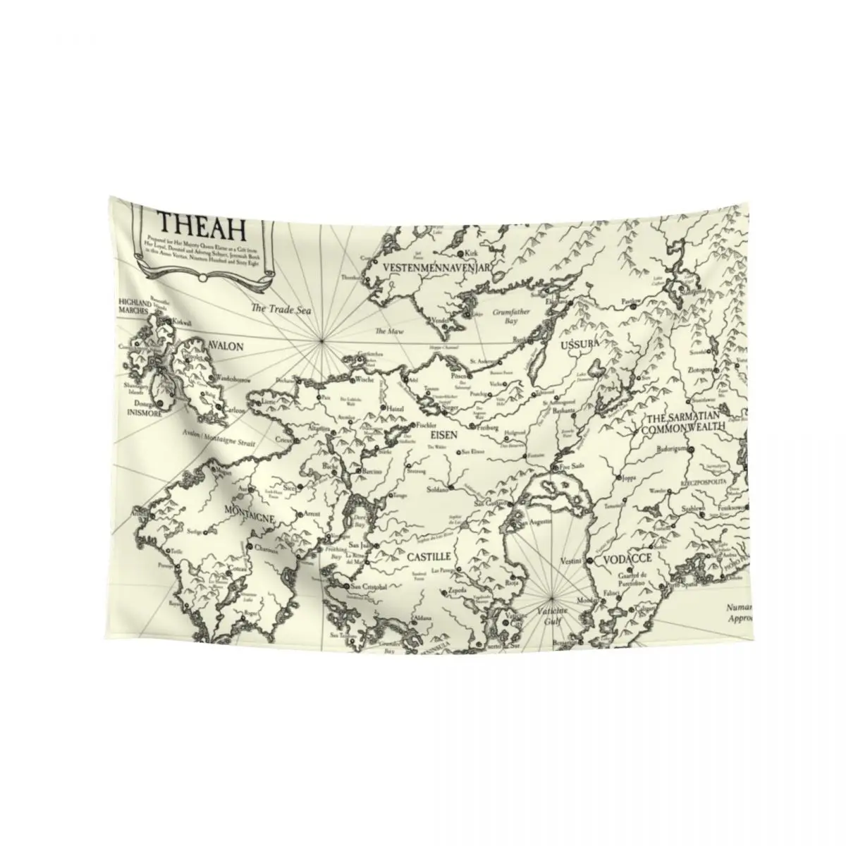 

Map of Theah Tapestry Christmas Decoration Aesthetic Room Decoration Bedroom Decor Aesthetic Tapestry