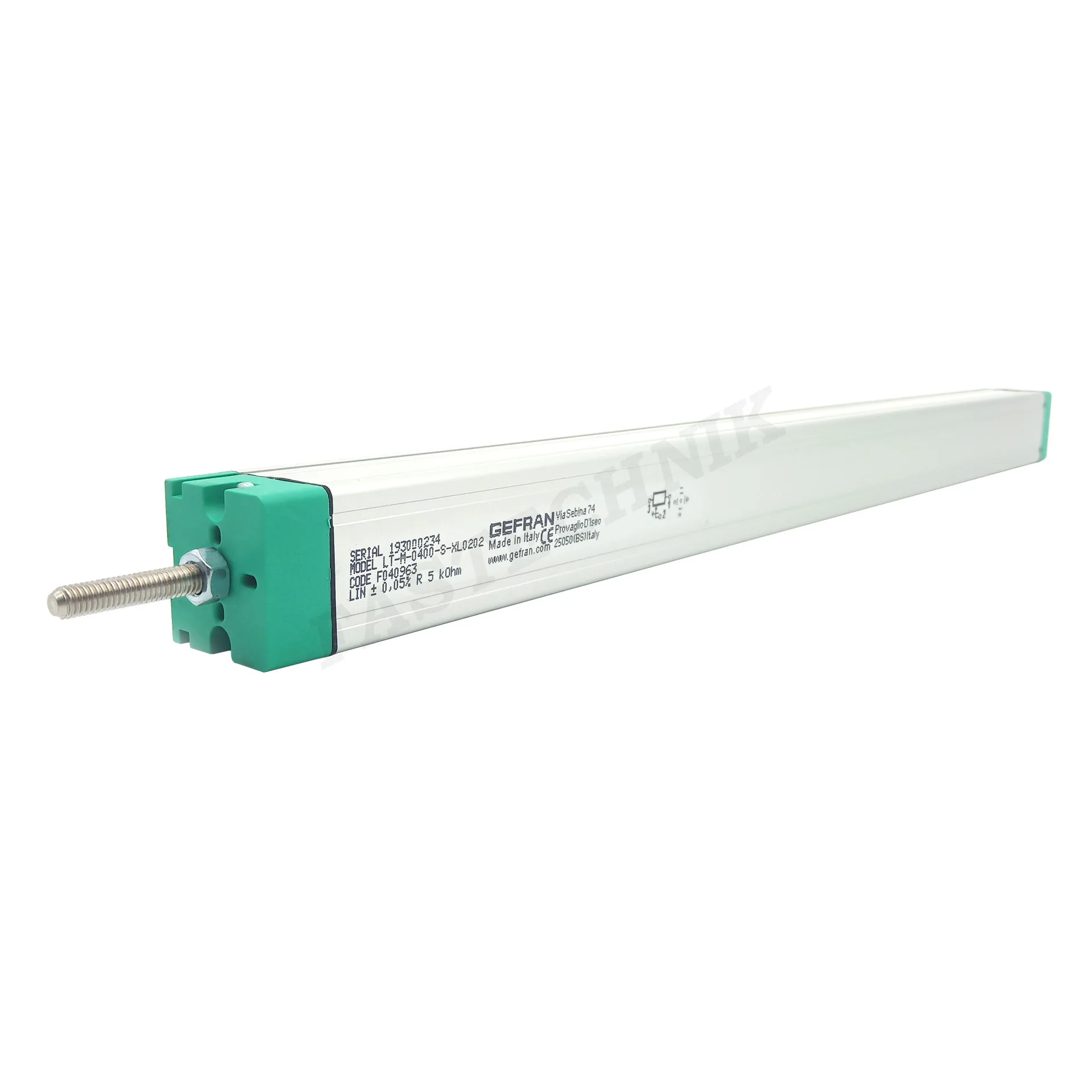 

GEFRAN linear displacement transducer/electronic ruler LT-M-0400-S-XL0202 ranging