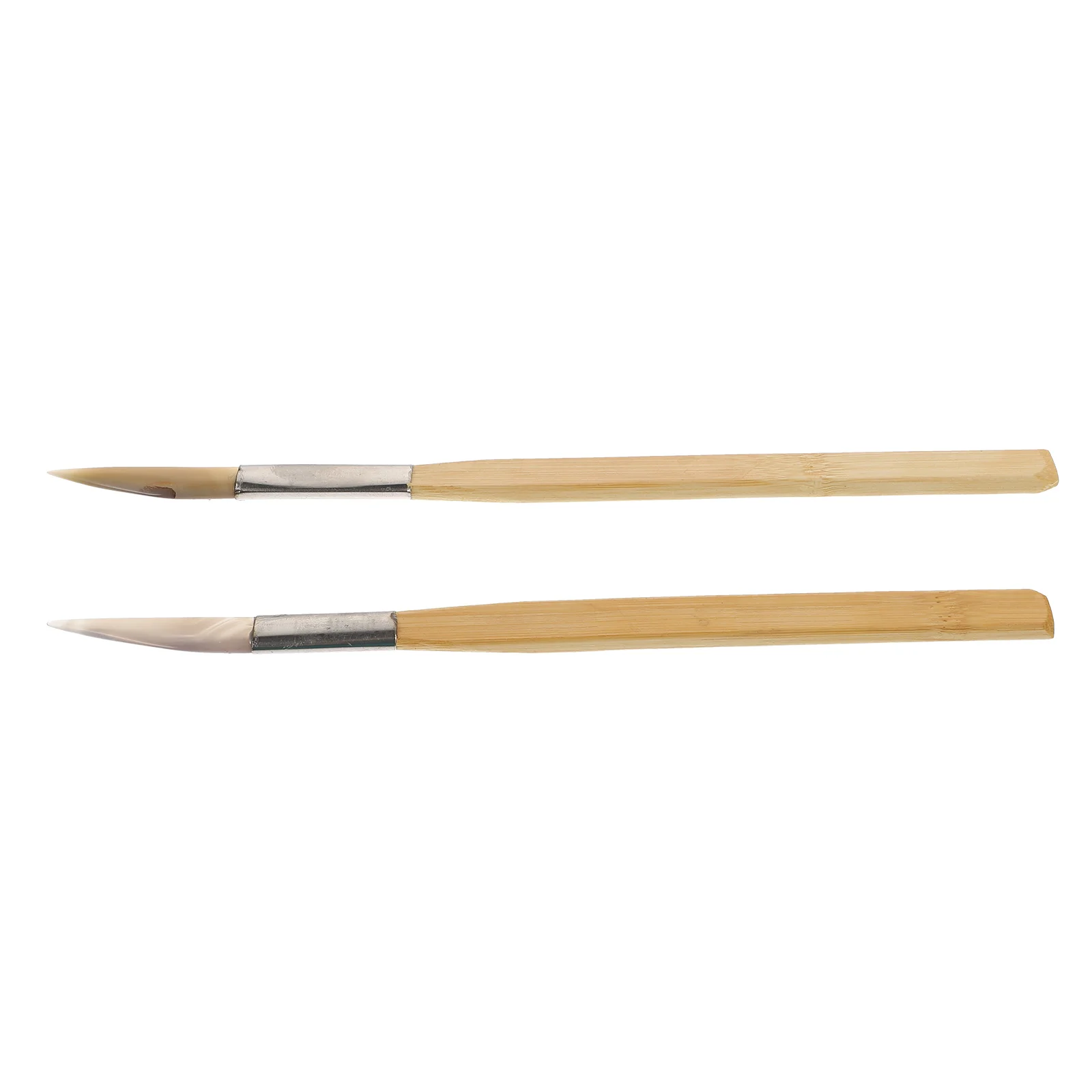 

2Pcs Agate Burnisher Wood H Jewelry Polishing Tools for Gold Silver Copper Cleaning Durability Practicality Manual Metal Work