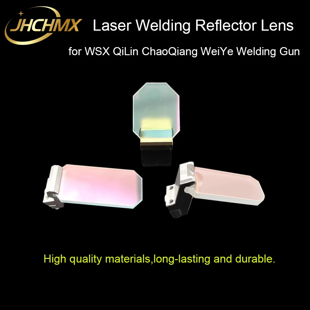 JHCHMX Fiber Laser Hand-Held Welding Cleaning Reflector Lens 30*14*2 22.5*17*2.9 20*15.2*1.6 for WSX QiLin CHAOQIANG WEIYE Head