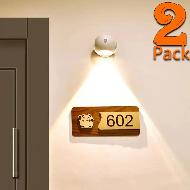 

Motion Sensor Picture Light, Spotlight Painting Lights Wall Sconce Rechargeable Operated 3 Color Dimmable Magnetic 360° Rotation