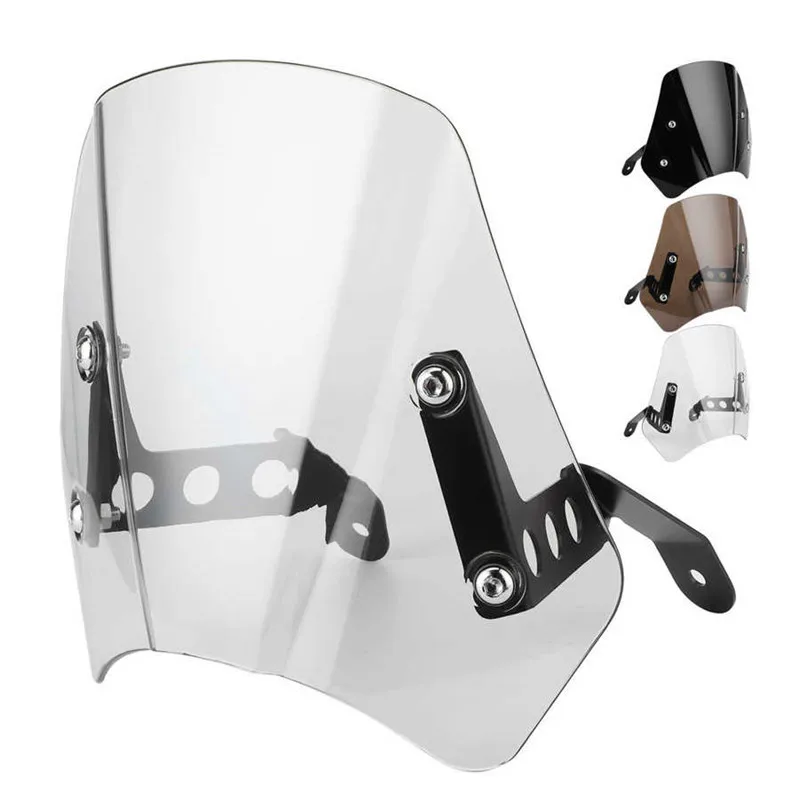 Vintage Motorcycle Windscreens For BENELLI Leoncino250 BJ250 Specialized Wind Deflectors ABS Modification Accessories