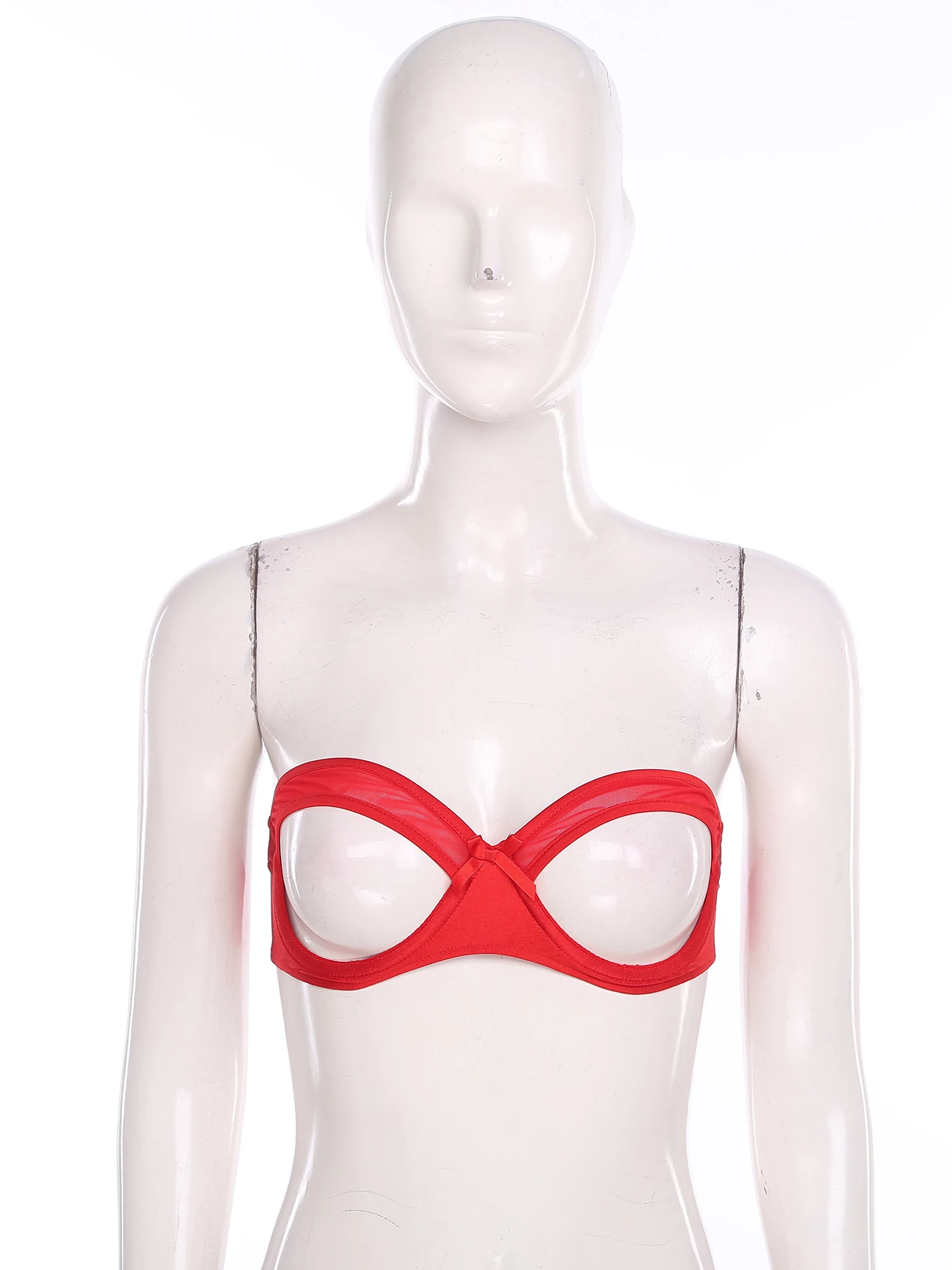 

Adults Women Erotic Chest Hollow Out Bra Underwear Bralette Strapless Nipple Exposed Bra Lingerie Temptation Dirty Nightwear Bra