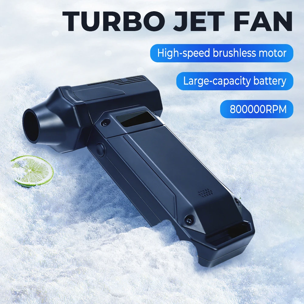 

Powerful Dust Blower 800000RPM Brushless Motor Outdoor Air Duster Blower Type-C Rechargeable Air Blower Cleaning PC Turbo Fan