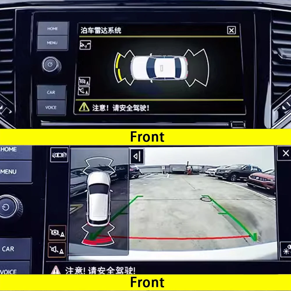 Sensores de aparcamiento, zumbador, sistema de alerta de sonido de Radar para Volkswagen VW Virtus Polo Sedan Mk6 Jetta Sagitar Vento Mk7 T-Roc T