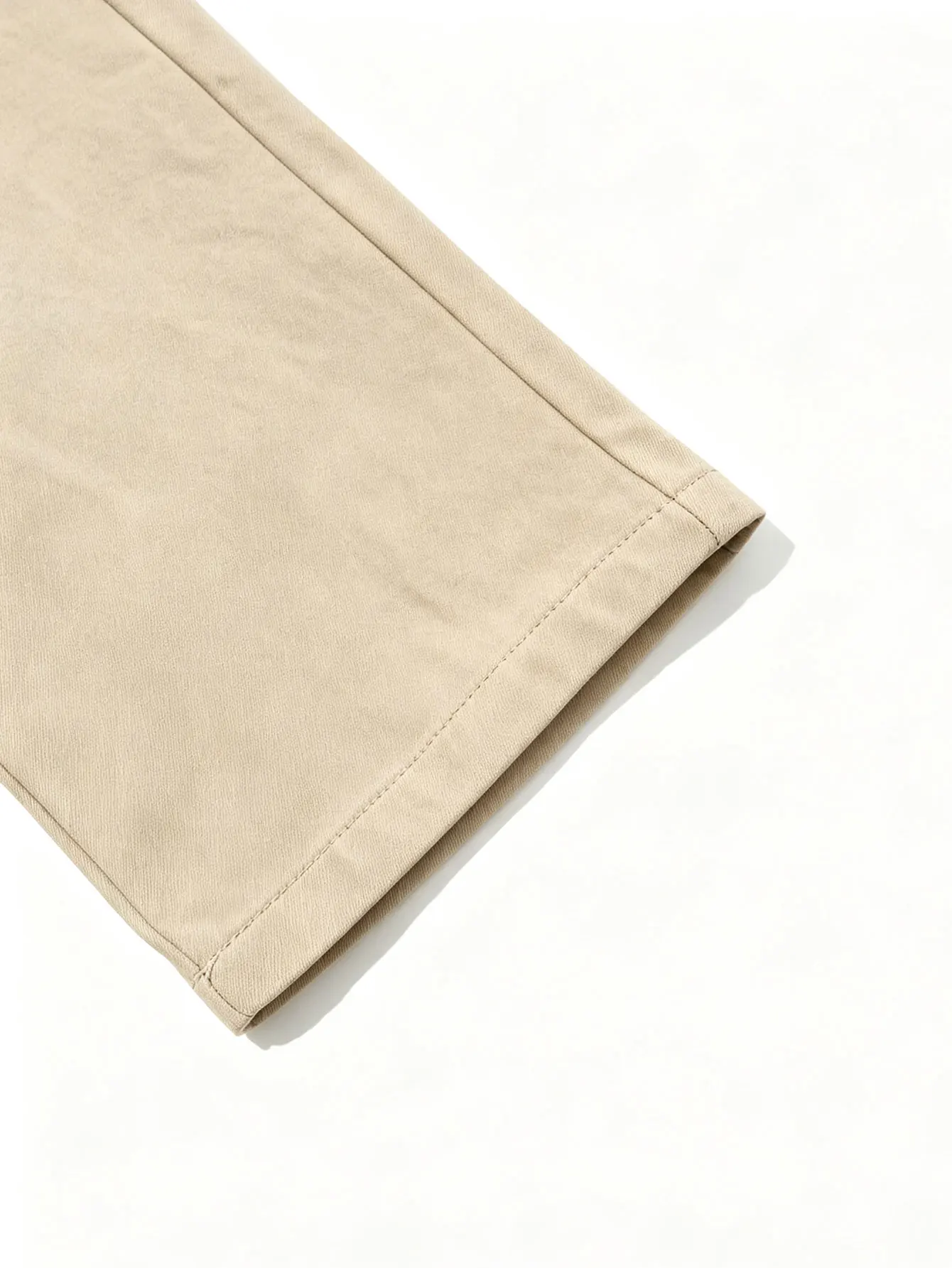 Herren Casual Gerade Geschnittene Arbeitshose Modisch Bequem Gewebter Stoff Frühling Herbst Alltagskleidung – Detail 4