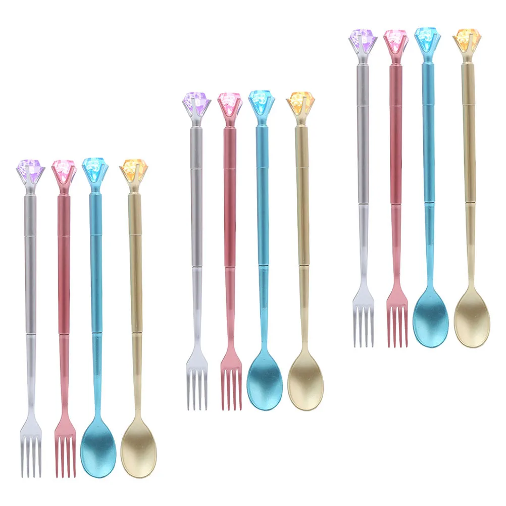 Stylos à Gel en diamant, 12 pièces, stylos d'écriture créatifs pour étudiants, bureau, école, stylo de Signature polyvalent, encre résistante à l'eau