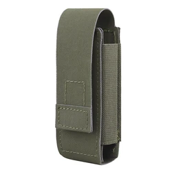 OC Pepper Spray Pouch Elastic 9mm Magazine Pouch,Flashlight Holder Molle Utility Hunting Vest Battle Belt Mag Pouch