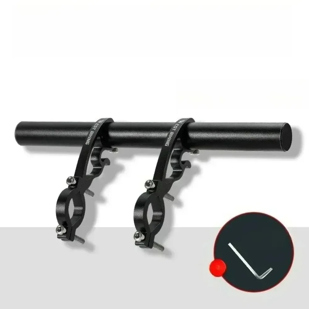 Extension Bar Bike Computer Light Phone Stand for Carbon Handlebar Extender Road Bike Integrated Handle Aluminum