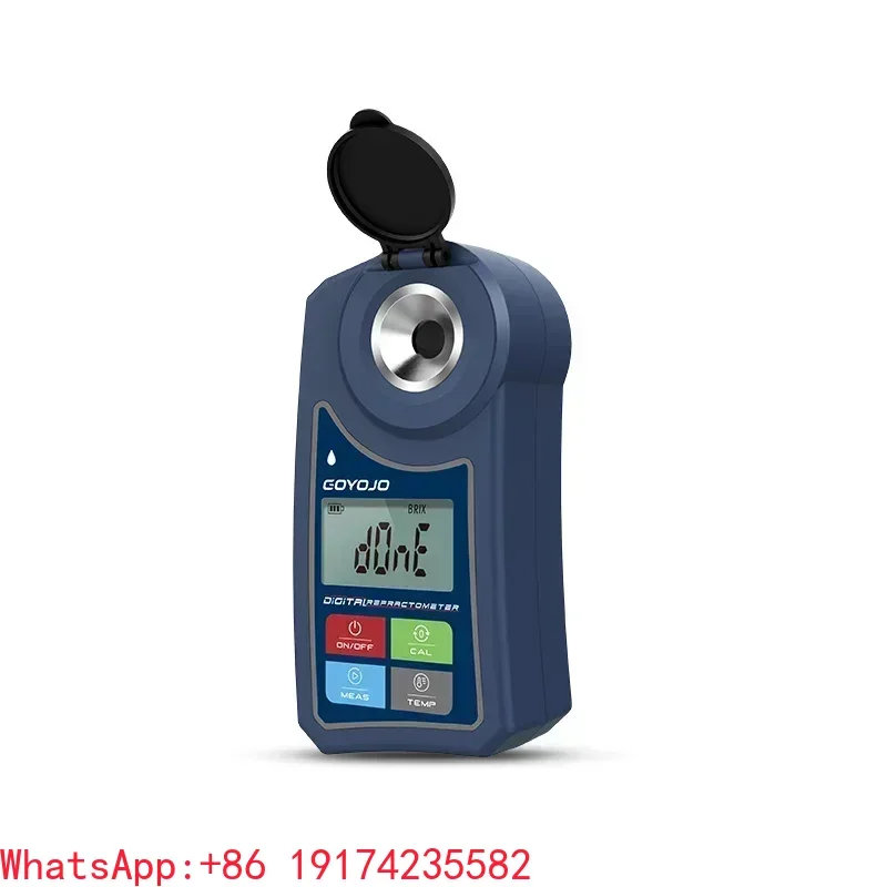 Digital Brix Meter Refractometer for Measuring Sugar Content Fruit Juices New Beverages Sprite Beverage Sugar Tester Instrument