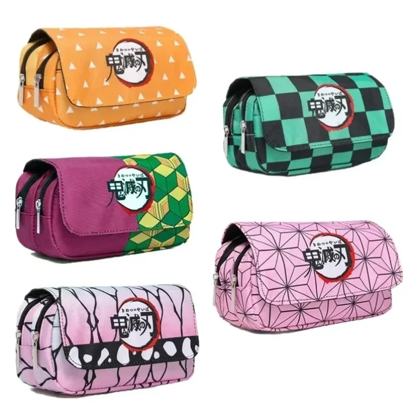 Dämonen töter 3d Anime Stift Tasche Student Aufbewahrung tasche Tanjirou Nezuko Zenitsu Giyuu Cartoon Stift Box niedlichen Jungen Mädchen Feder mäppchen.