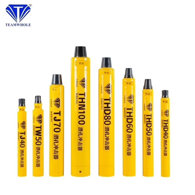 For Suitable for multi-function 6-inch RH550w high pressure DTH drilling rig alloy steel bit M60 drill pipe for ore mining
