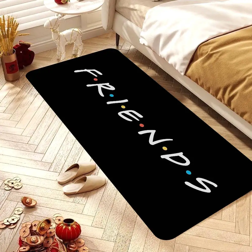 Hot Sale Friends TV Show Bathroom Mat INS Style Soft Bedroom Floor House Laundry Room Mat Anti-skid Welcome Doormat