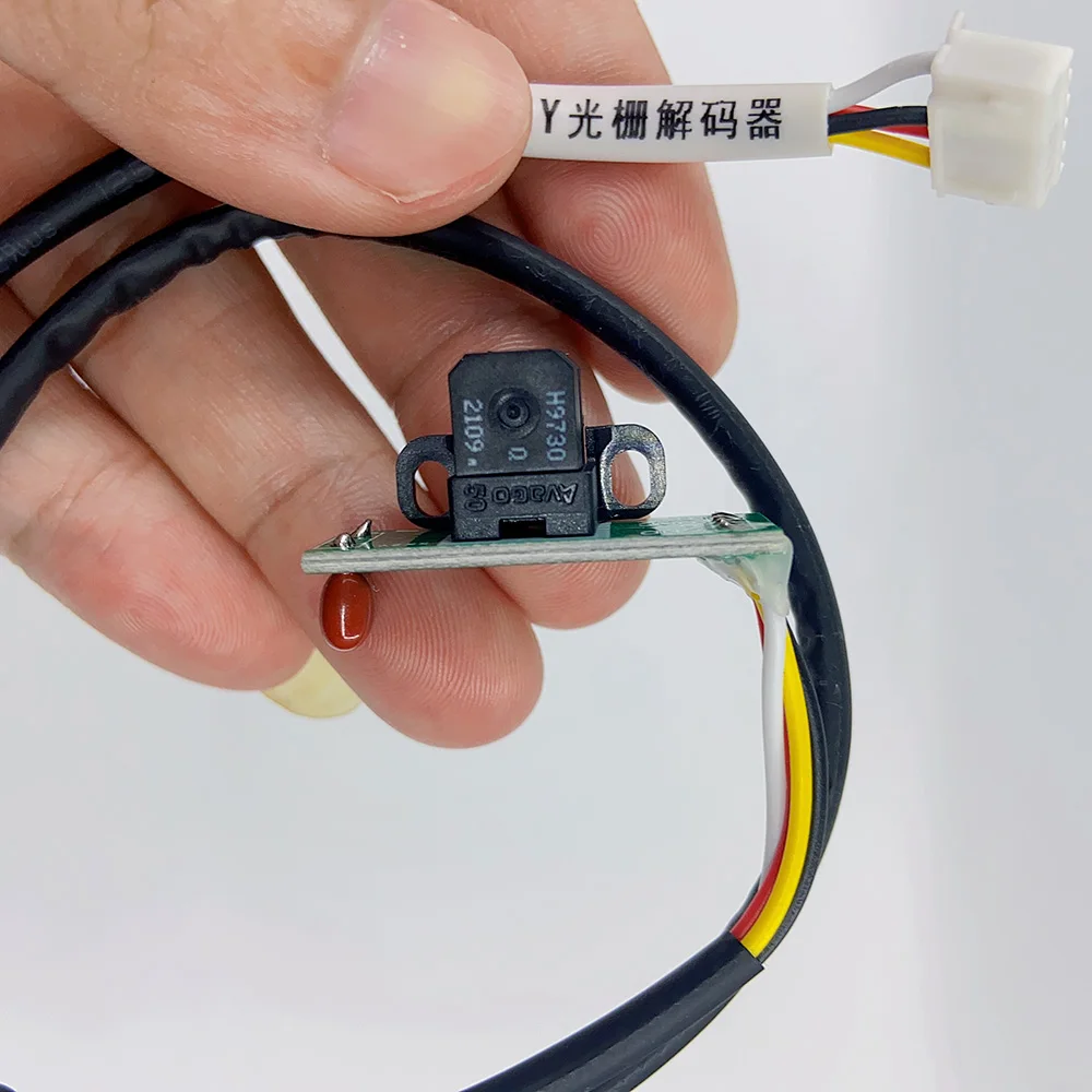 

Free Ship！1 Set H9730 Encoder Sensor Raster Decoder with Wire for Solvent Printer 180dpi150dpi 360dpi Raster Sensor Strip Tape