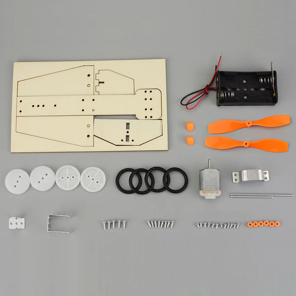 Giocattoli scientifici fai-da-te Bambini Educativi Aerei in legno Esperimento scientifico Giocattolo Assemblare kit Tecnologia Apprendimento fai-da-te Fisica