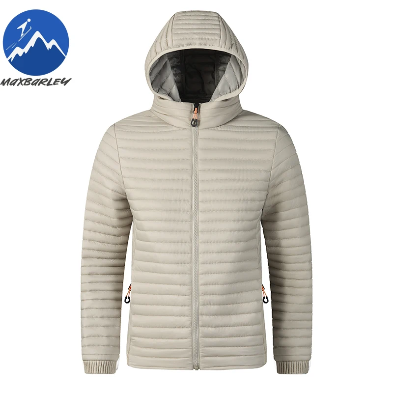Winter Quilted Jackets Lightweight Outdoor Adventure Cold Resistant Padded Coat Thick Warm Skiing Windproof Men Hooded Parkas