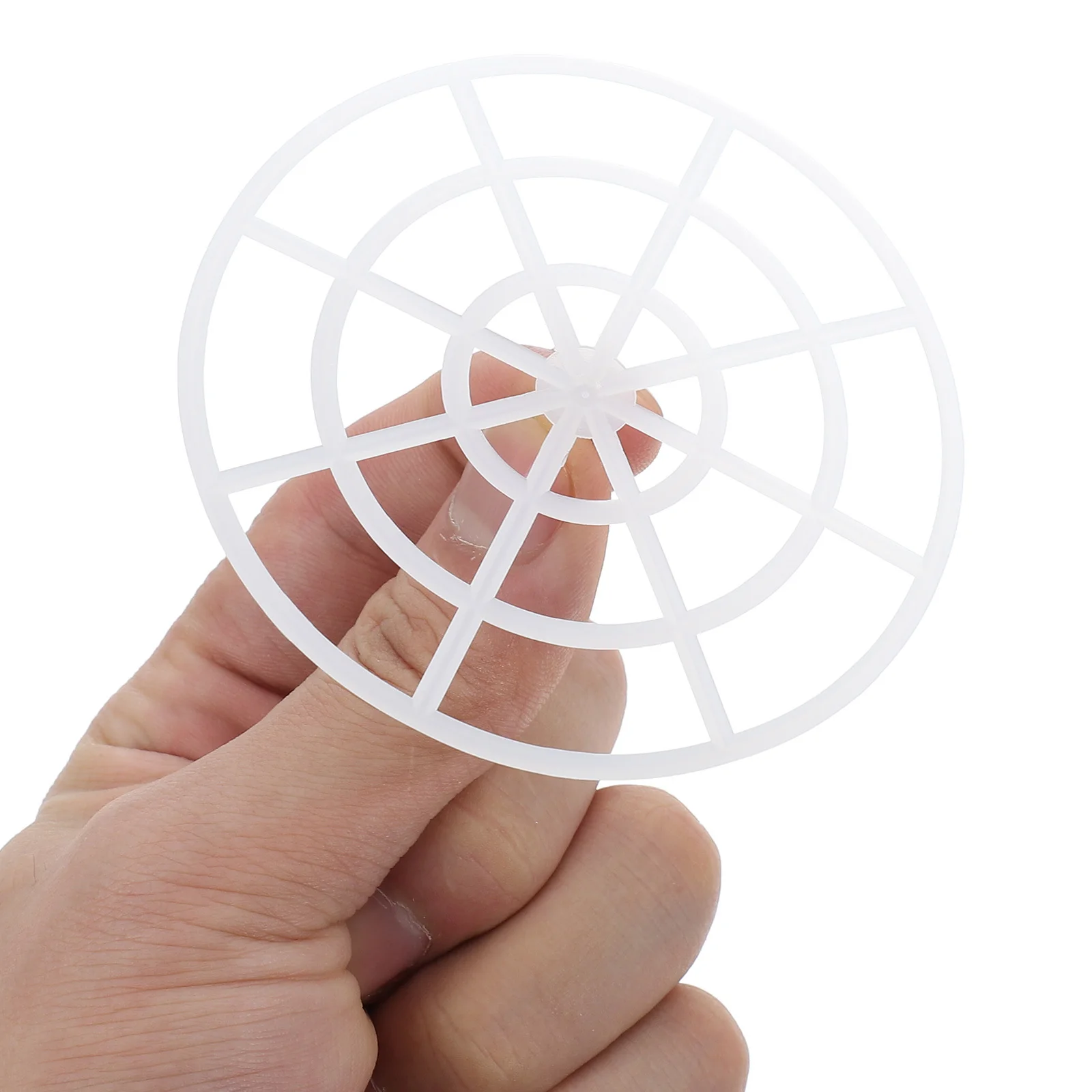 

15Pcs Pickle Jar Presser Mesh Plastic Fermenting Tool Vegetable Pressing Helper for Pickling Sauerkraut Portable Jar Press Plate