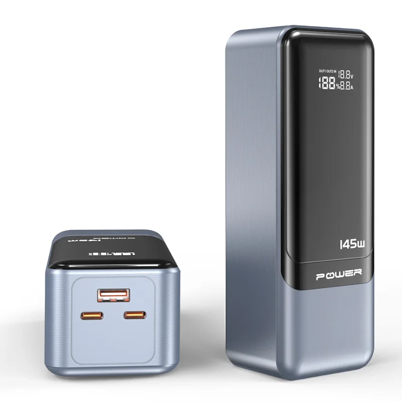 New Design Laptop Power Bank 27000mah PD 145W Type C  Super Fast Charging Portable Travel Power Banks