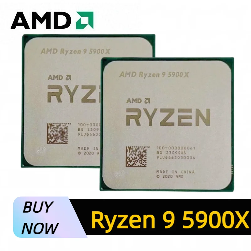 AMD Ryzen 9 5900X R9 5900X 3.7GHz--4.8GHz 12-Core 24-Thread CPU