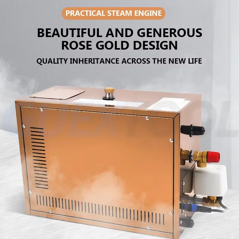 

220/380V Bathroom Steam Engine Home Sauna Wet Steam Room Wet Steam Machine Portable Anti Dry Burning Steam Sauna Equipment