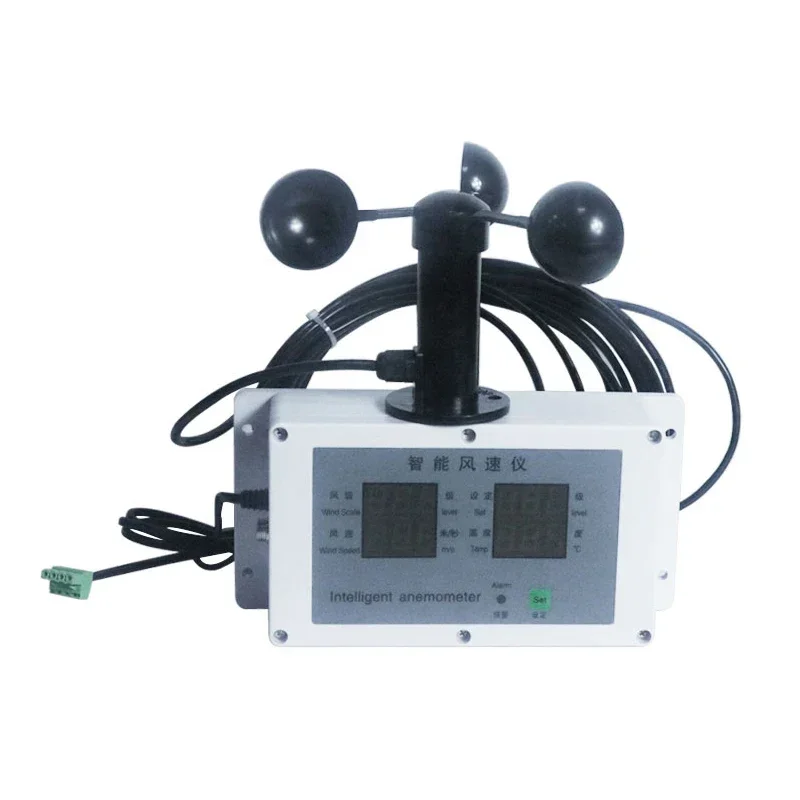 

Small New Crane Anemometer Tower Crane Anemometer Wind Speed Sensor Breeding 24V Crane Anemometer