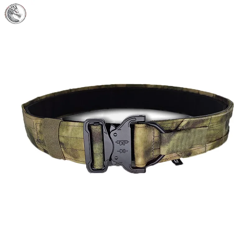 

Russian ATFG Green Ruin Camouflage Snake Buckle Quick Break Tactical Outer Belt