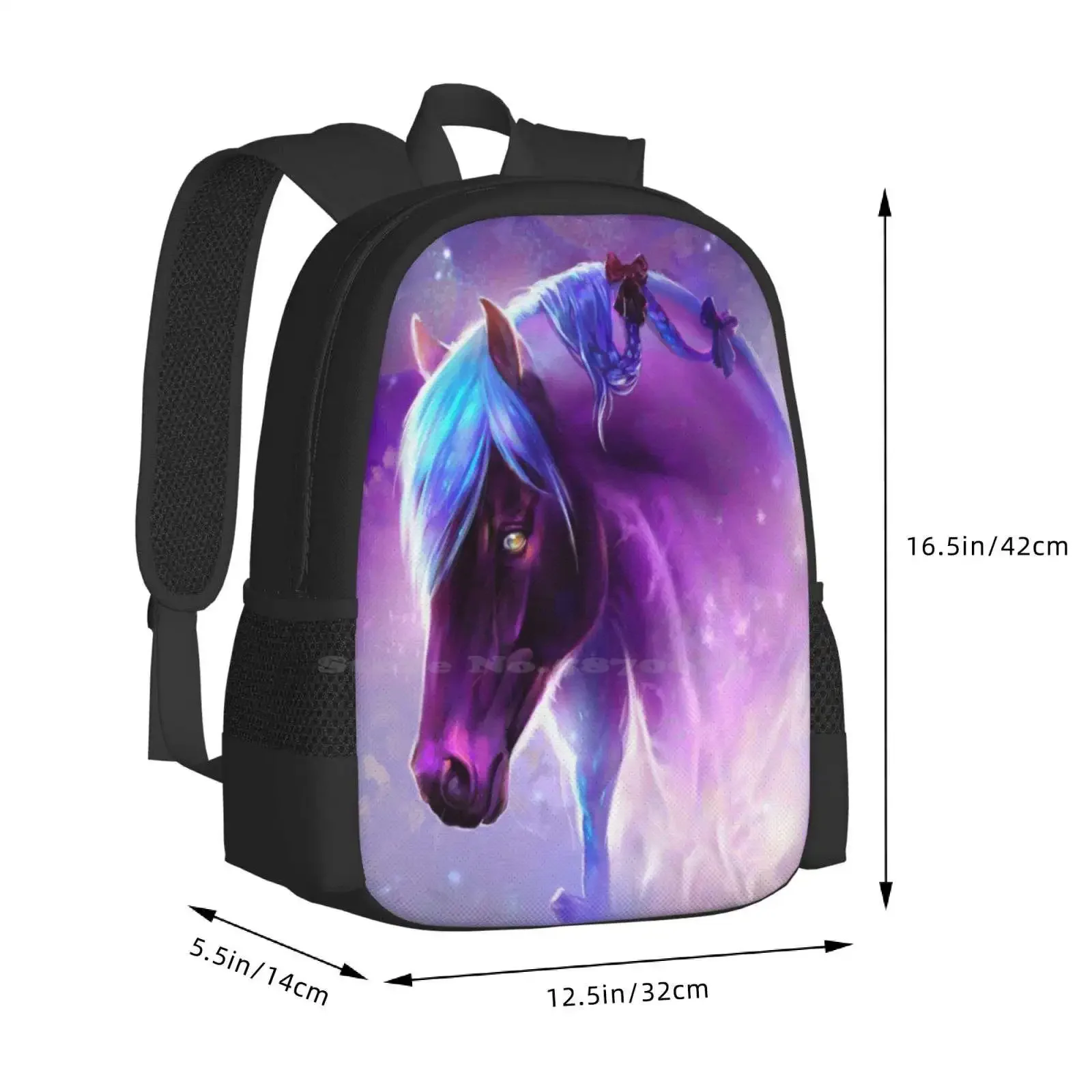 الحصان السحري # 2 حار بيع حقيبة مدرسية على ظهره حقائب الموضة Sso Star Stable Horse #3